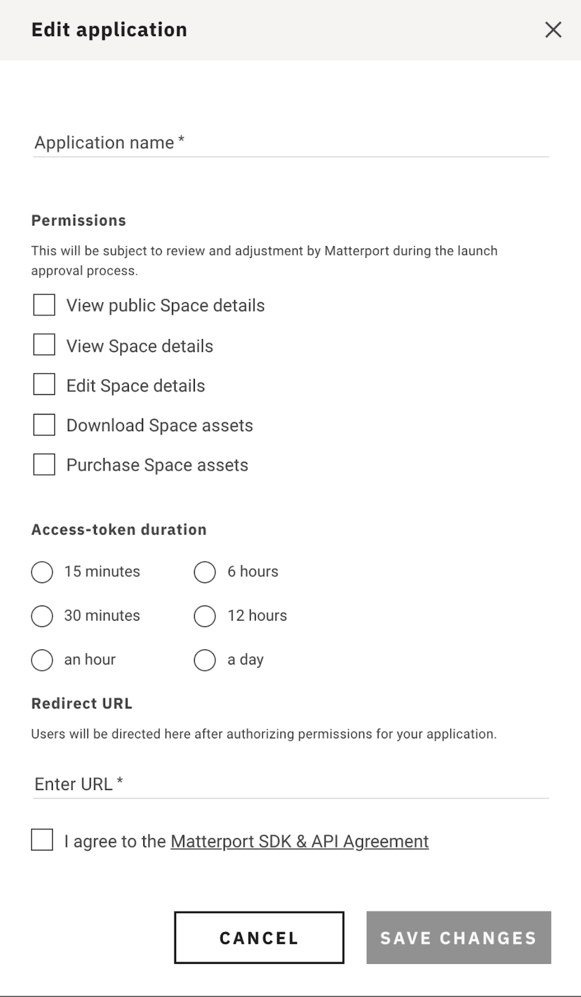 Create / Edit an OAuth Application Create / Edit an OAuth Application