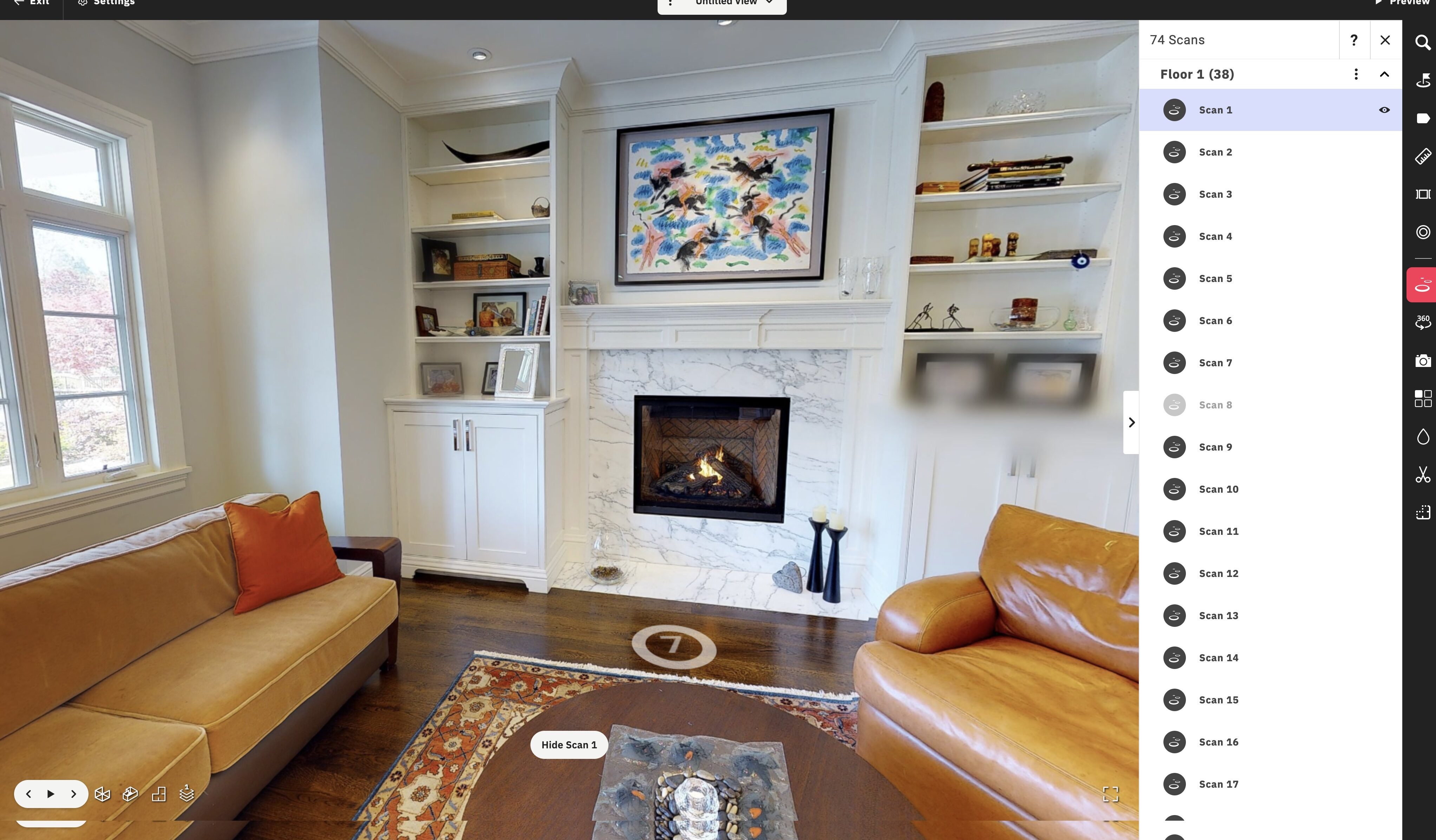 First Scan in Matterport Workshop